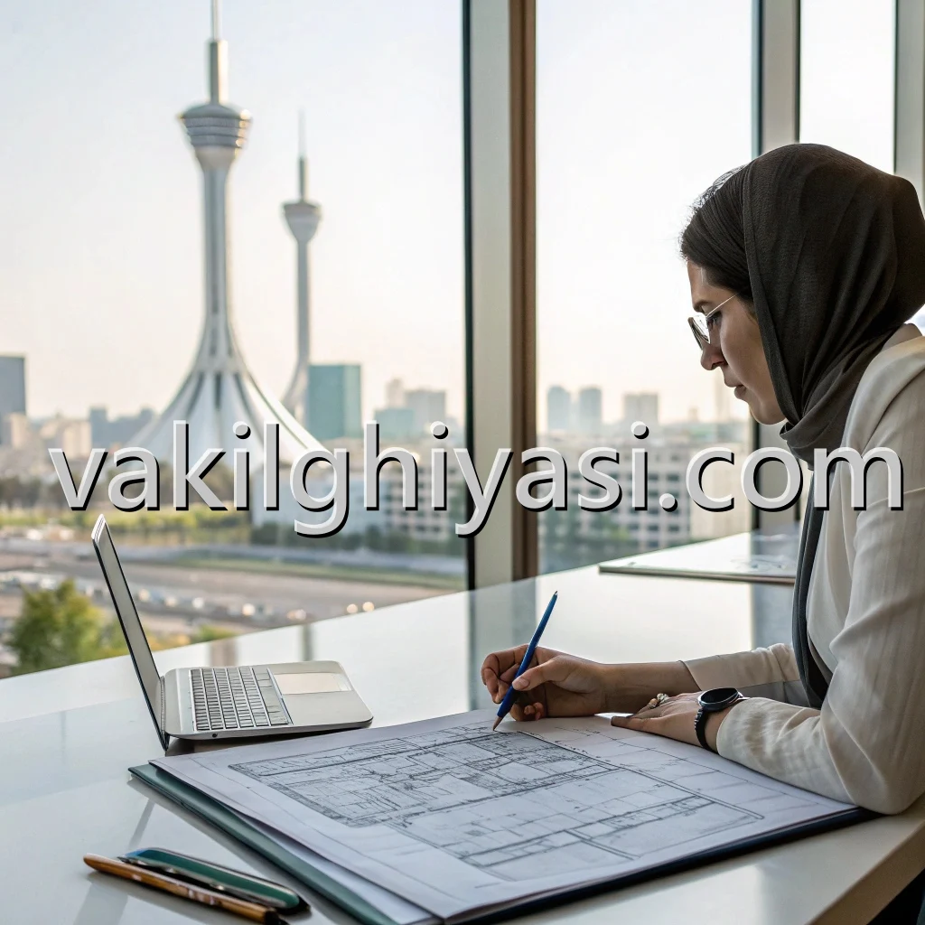 وکیل مژگان قیاسی وکیل ملکی برای خرید و فروش زمین در تهران شهرک غرب